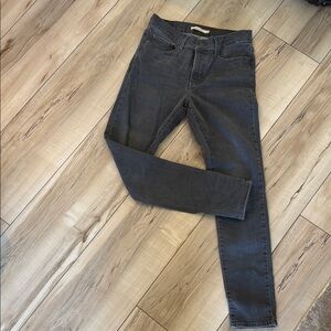 Levi's 311 SHAPING Women's Skinny Jeans - Charcoal Gray